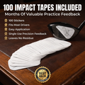 SILAHNA Driver Impact Tapes™ | 100 Pack
