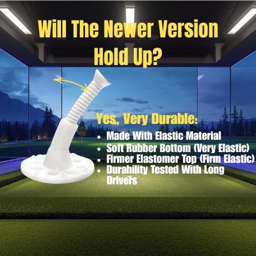 Adjustable Golf Range Tees (3, 6 & 12 Pack)